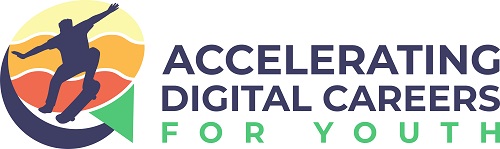 Accelerating Digital Careers for Youth logo.